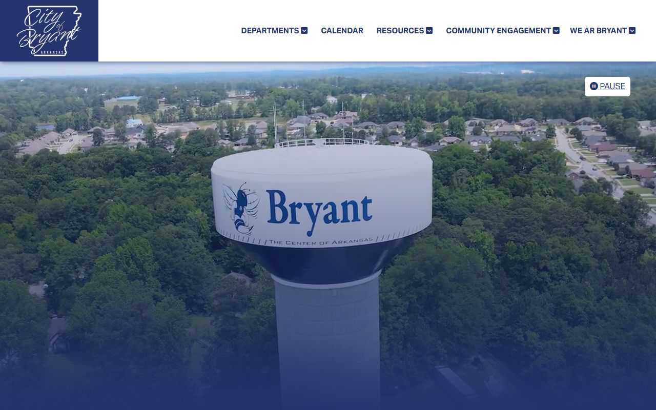 Bryant City Clerk municipal records website