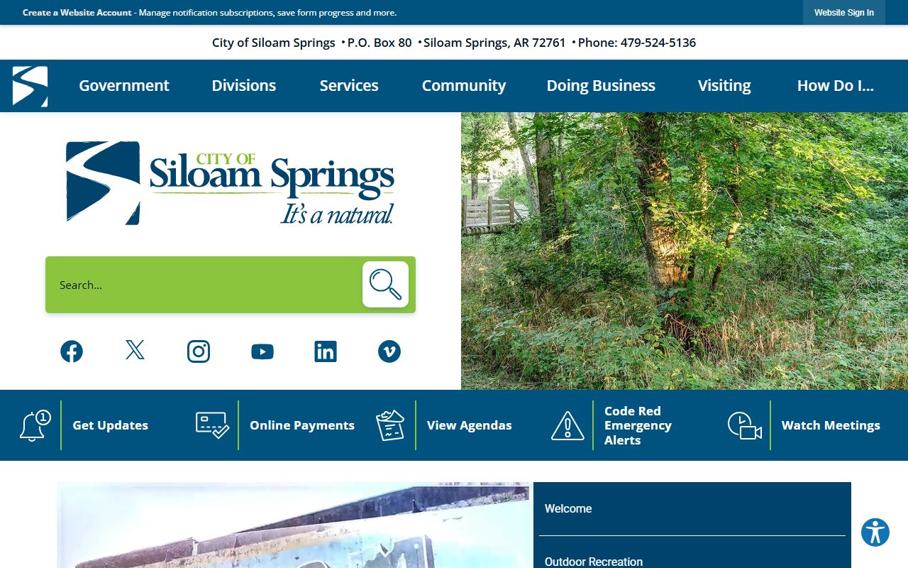 Siloam Springs District Court information