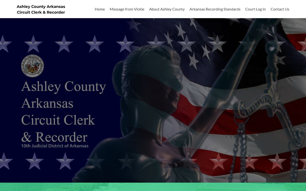 Ashley County Circuit Clerk website - Ashley County Court Records