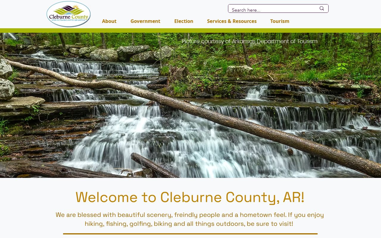 Cleburne County government website - Cleburne County Court Records