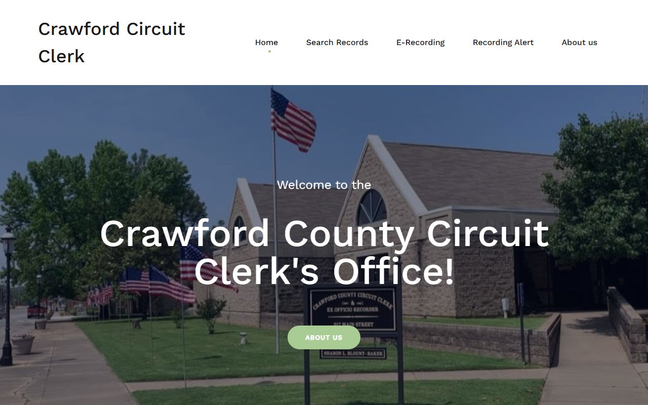 Crawford County Circuit Clerk website for court records access