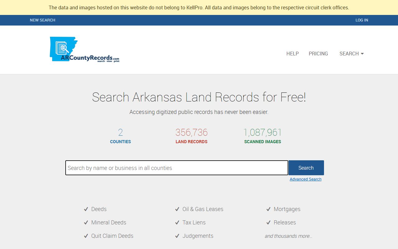 Dallas County land records search online for property and court filing data