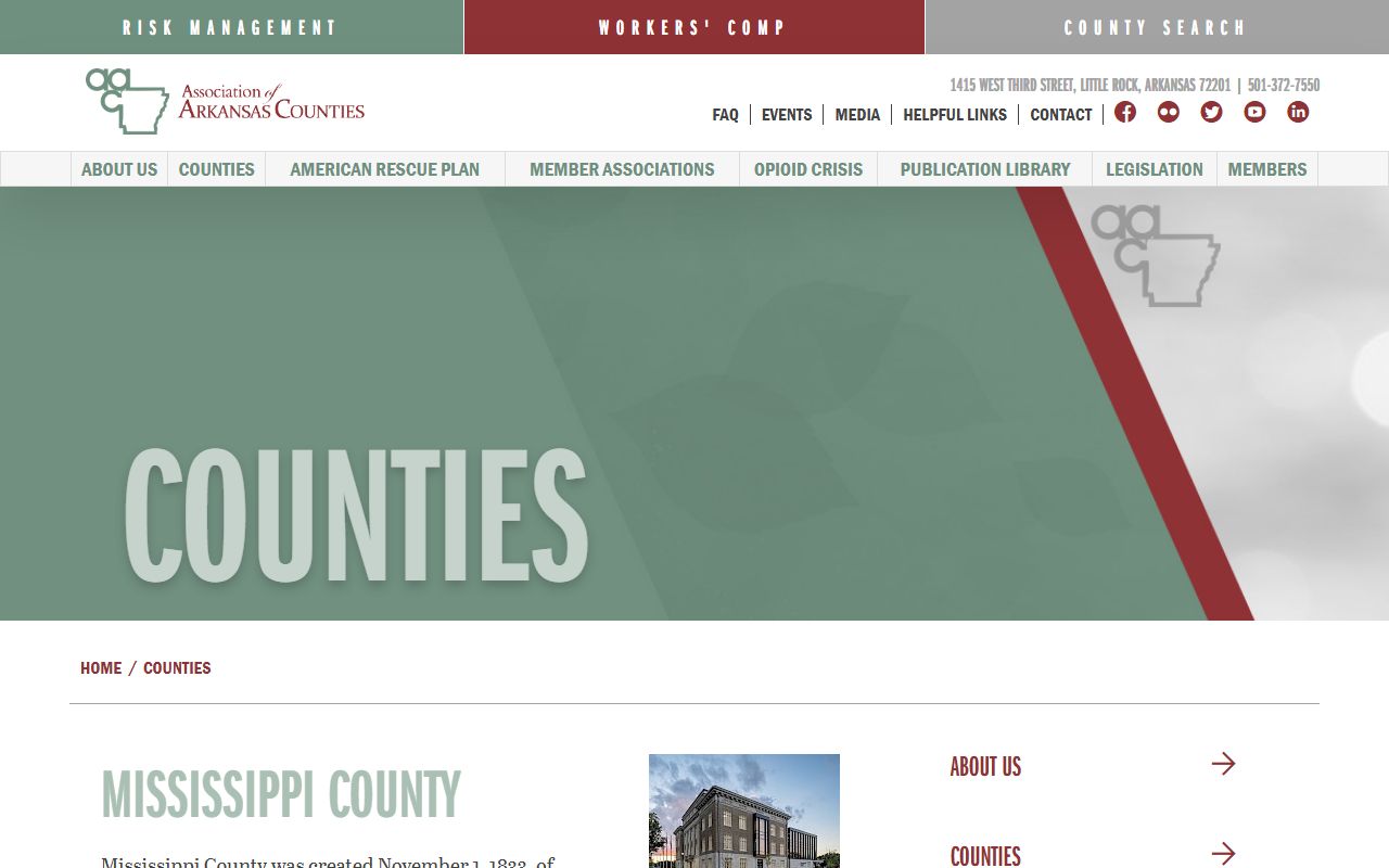 Mississippi County Circuit Clerk office information for court records