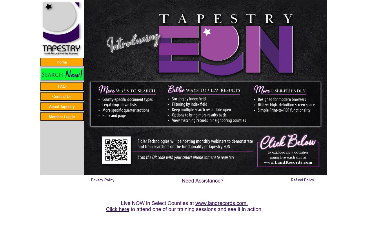 Poinsett County Tapestry Platform for property records online access