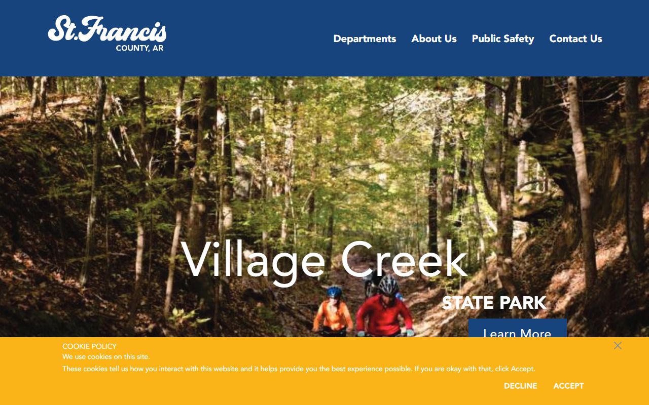 St. Francis County district court records access