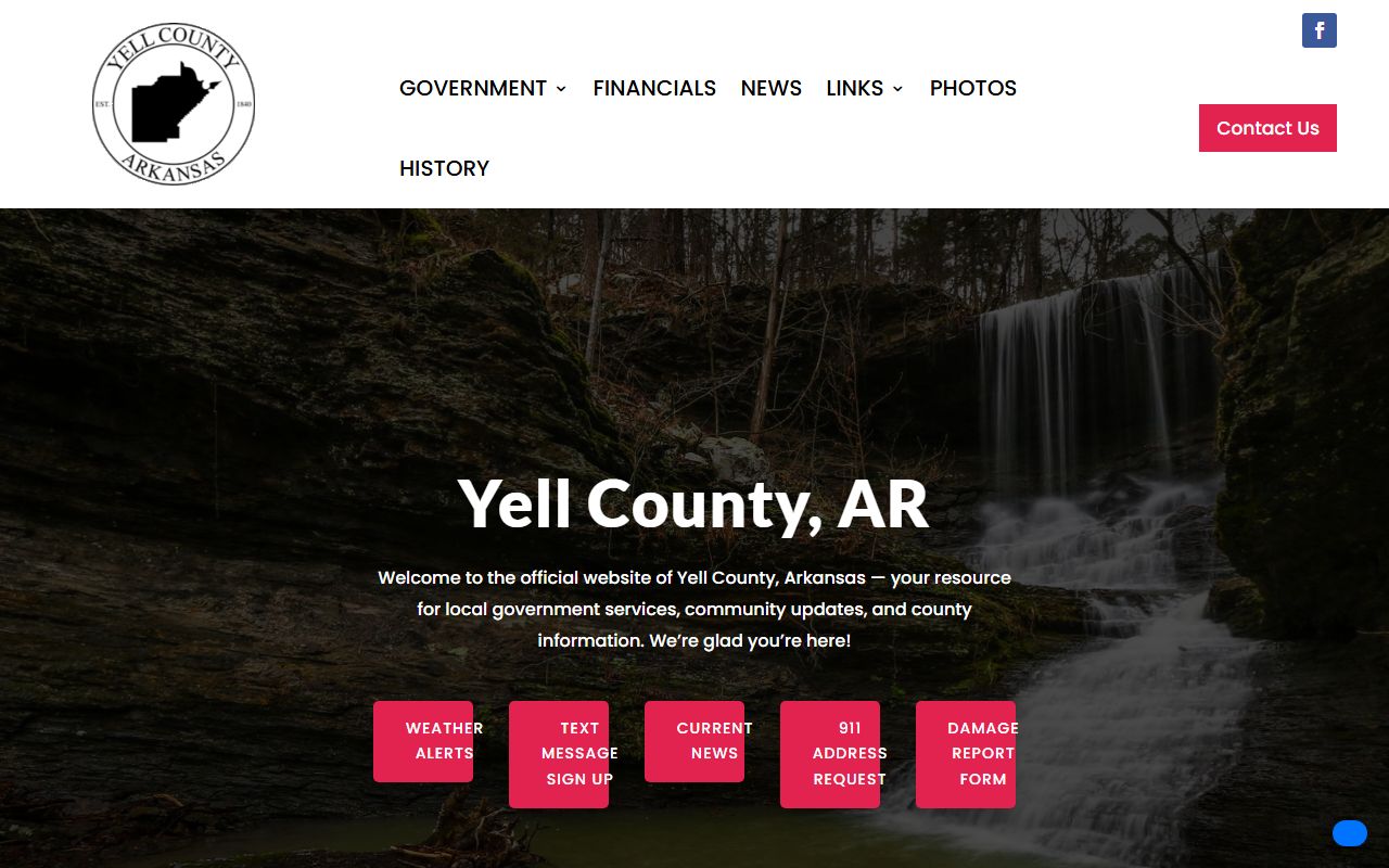 Yell County Circuit Clerk office website