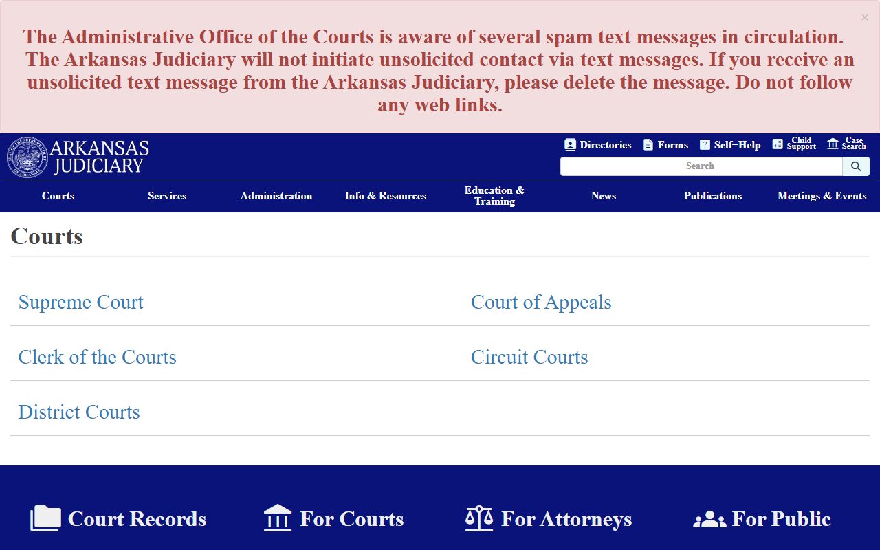 Arkansas Circuit Courts Information - Court Records by County